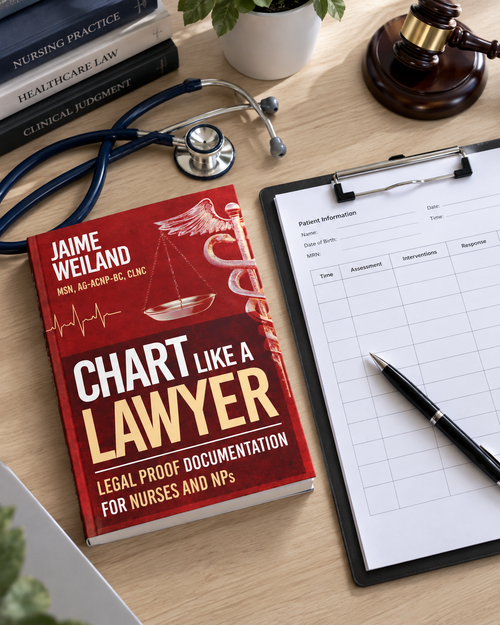 Chart Like a Lawyer: Legal-Proof Documentation for Nurses & NPs – Jaime Weiland (Paperback)