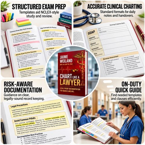 Chart Like a Lawyer: Legal-Proof Documentation for Nurses & NPs – Jaime Weiland (Paperback)